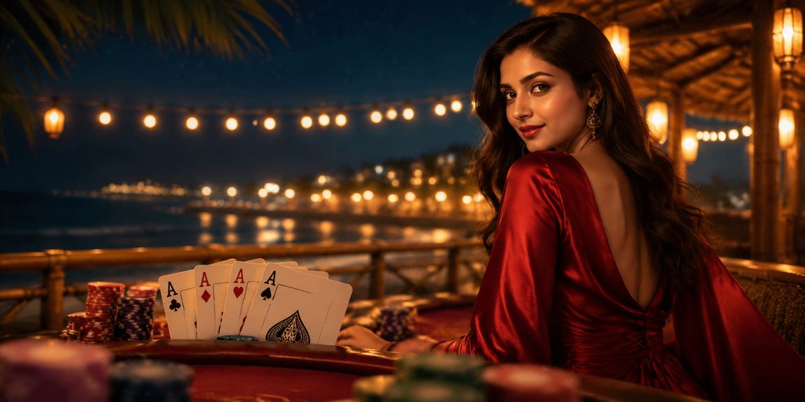 কক্সবাজার সৈকতে টীন পট্টি খেলা