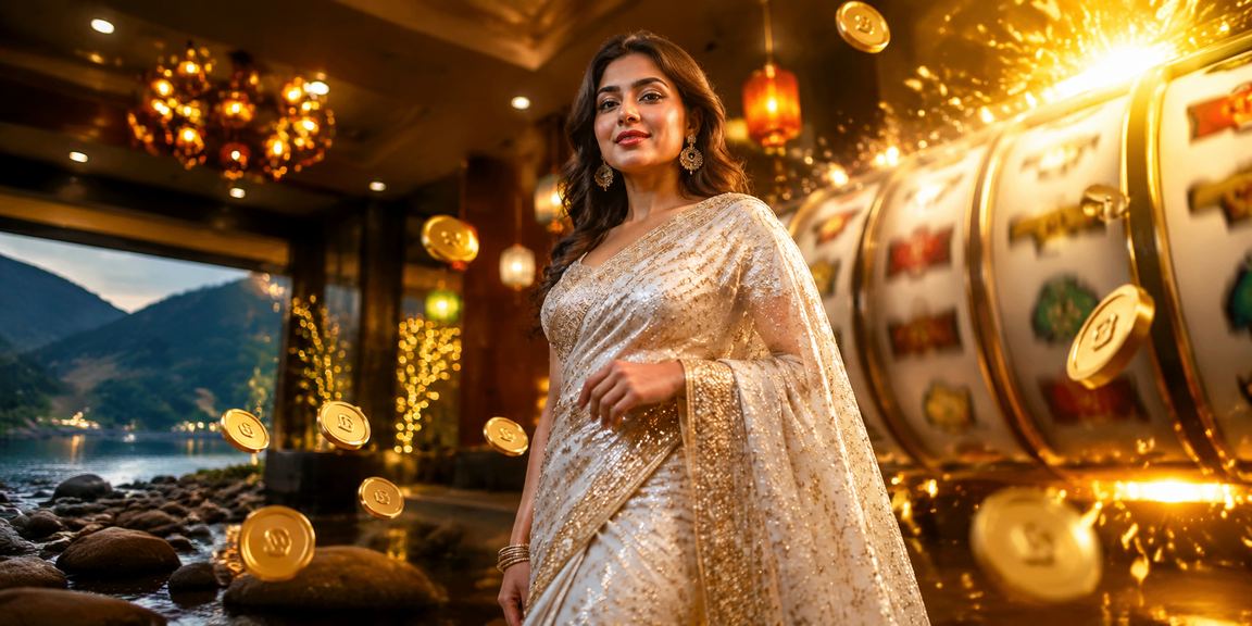 সিলেটে স্লট গেম খেলছেন তরুণী